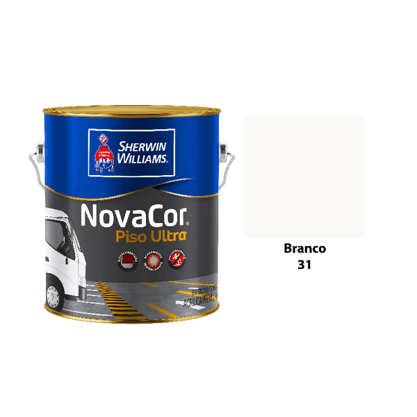 NOVACOR PISO ULTRA BRANCO 3,6L