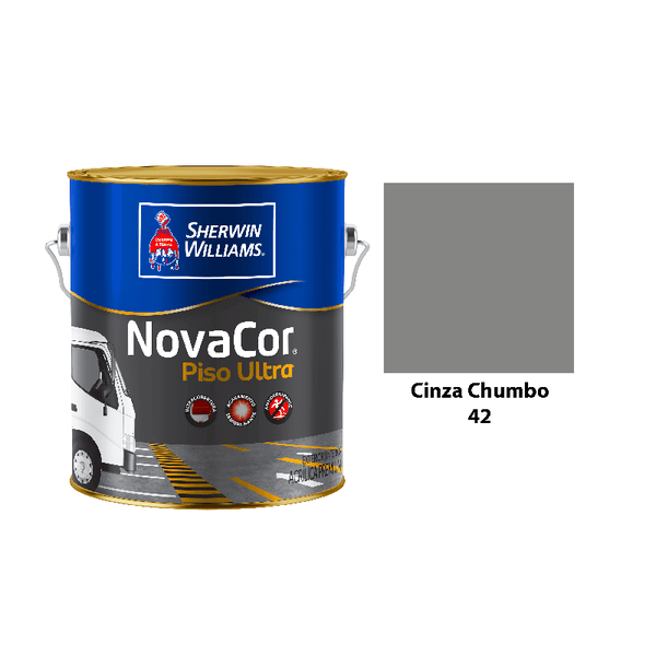 NOVACOR PISO ULTRA CINZA CHUMBO 3,6L