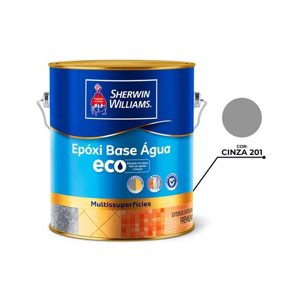 EPÓXI BASE ÁGUA ECO CINZA 201 3,6L SW