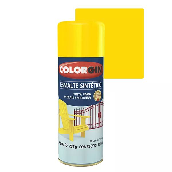 COLORGIN ESMALTE SINTÉTICO AMARELO