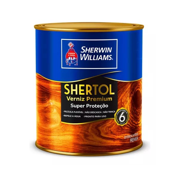 VERNIZ SHERTOL ACETINADO INCOLOR 900ML SW