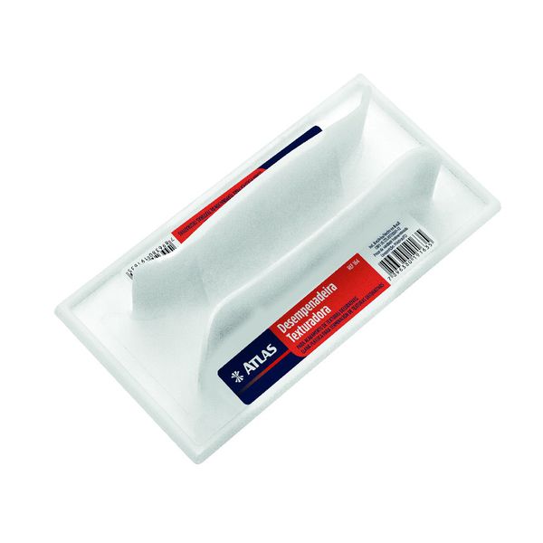 ATLAS DESEMPENADEIRA TEXTURIZADA DE PLASTICO 16X8CM