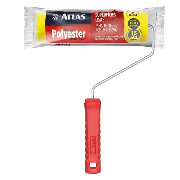 ATLAS ROLO DE ESPUMA AMARELO 15CM 