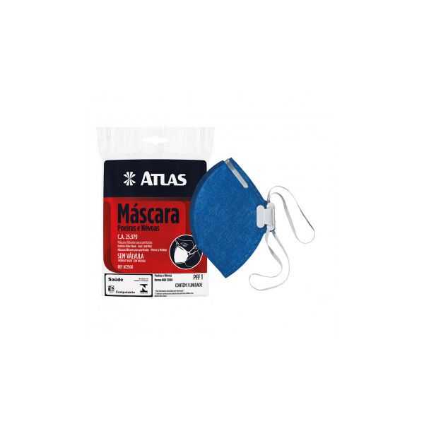 ATLAS MASCARA DE FELTRO PFF2 SEM VALVULA