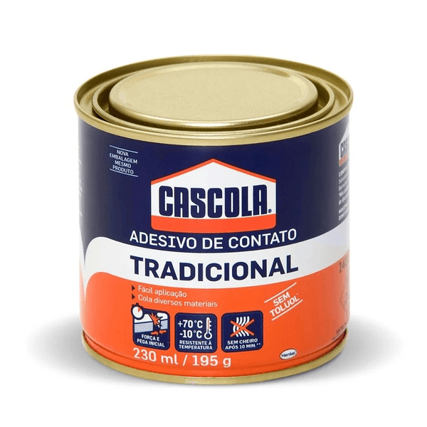 CASCOLA ADESIVO CONTATO TRADICIONAL 195G