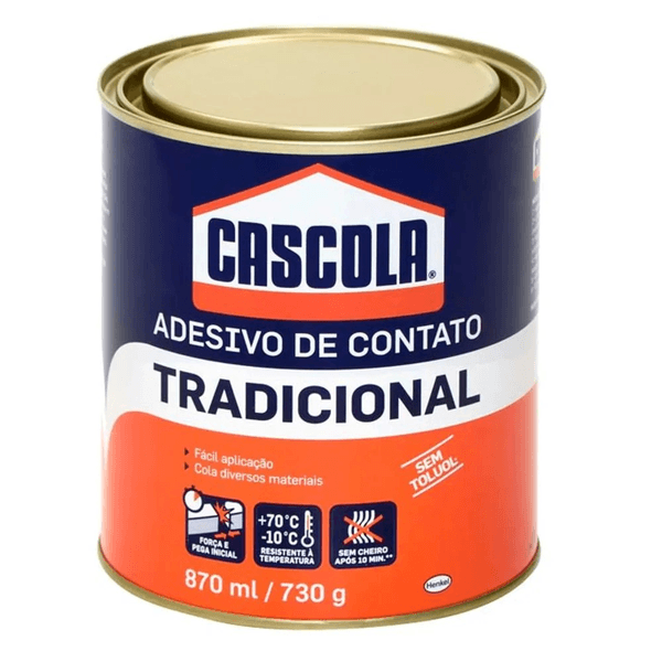 CASCOLA ADESIVO CONTATO TRADICIONAL 730G