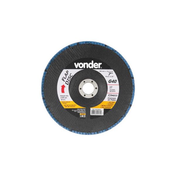 VONDER DISCO FLAP CONICO 7