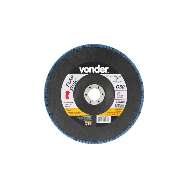 VONDER DISCO FLAP CONICO 7
