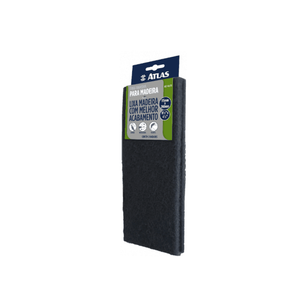 ATLAS FIBRA ABRASIVA ACABAMENTOS 115X290MM 