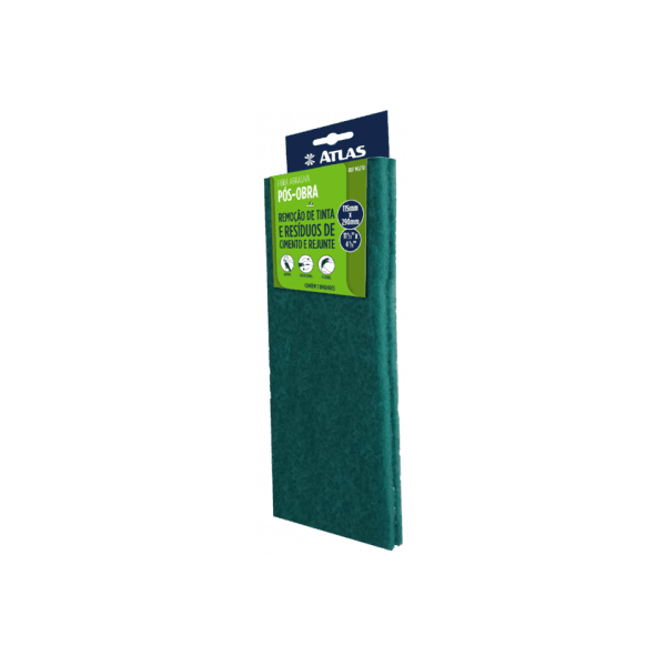 ATLAS FIBRA ABRASIVA POS-OBRA 115X290MM 