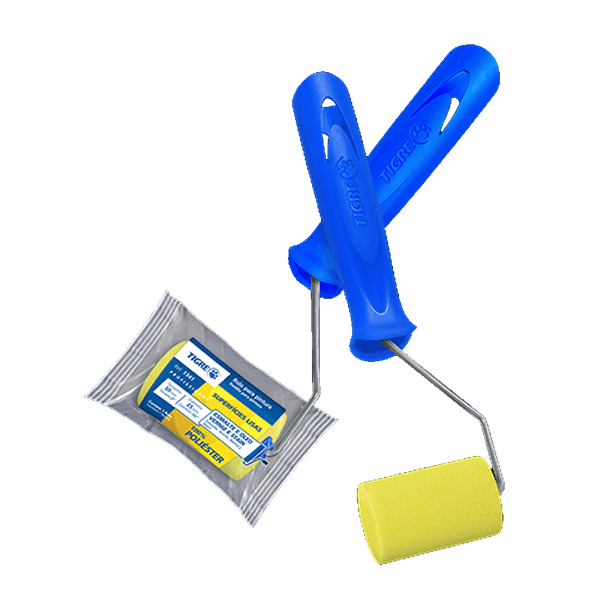 TIGRE ROLO ESPUMA 1341 AMARELO 5CM