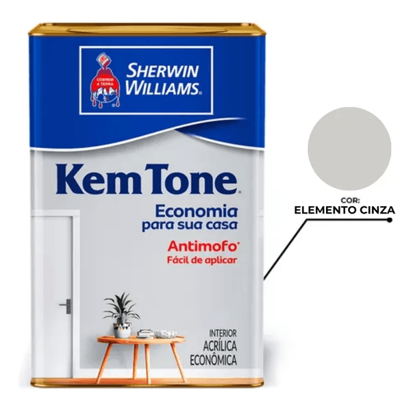 KEM TONE FOSCO ELEMENTO CINZA 18L