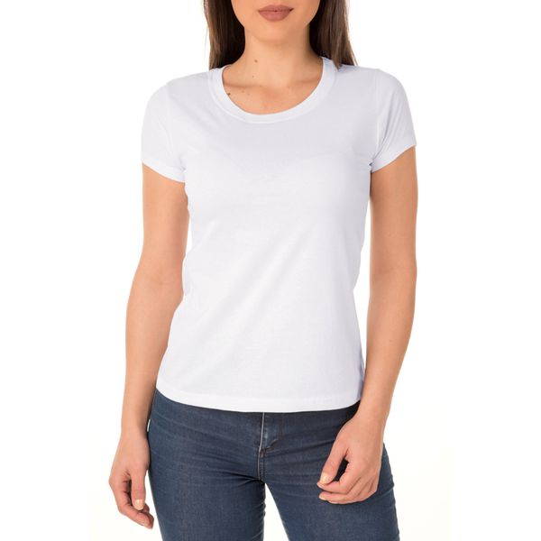 Camiseta Feminina Lisa - Branca