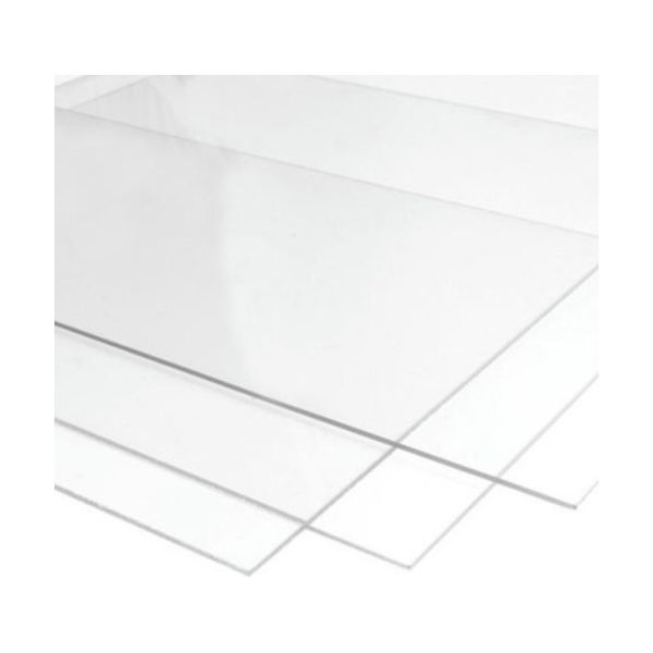  Chapa Pvc Transparente Cristal 120cm X 60cm X 0,50mm