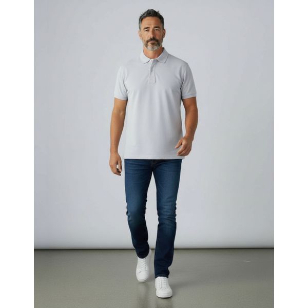 Camisa Gola Polo Piquet Branca