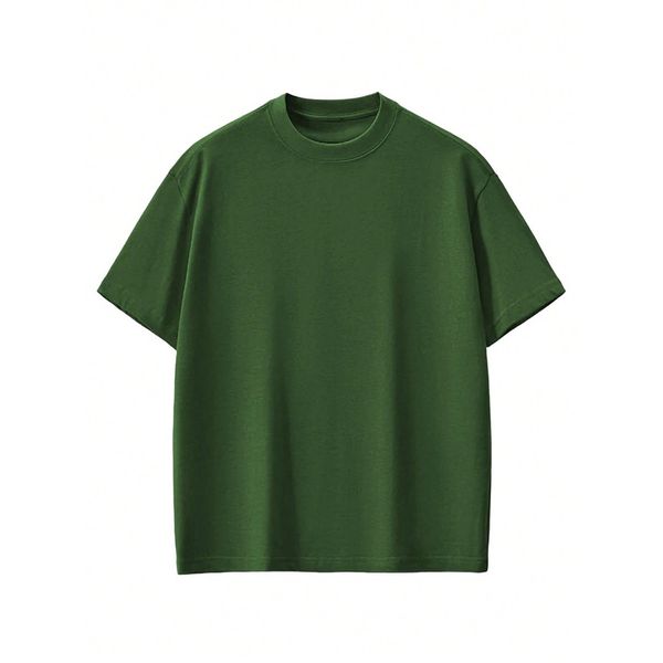 Camiseta Oversized 100% Algodão 30.1 VERDE