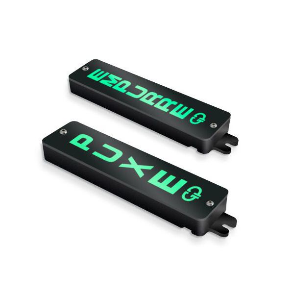 DISPLAY SINALIZADOR LED PUXE EMPURRE PRETO GP CONTROL