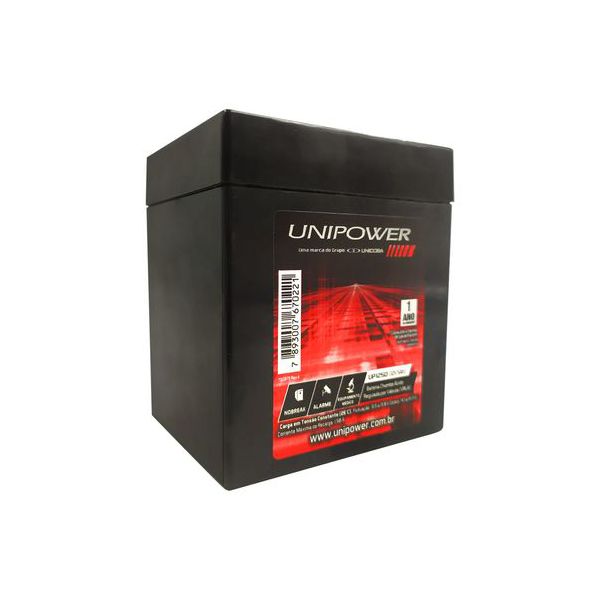 Bateria Unipower 12 12V 5,0AH - UP1250