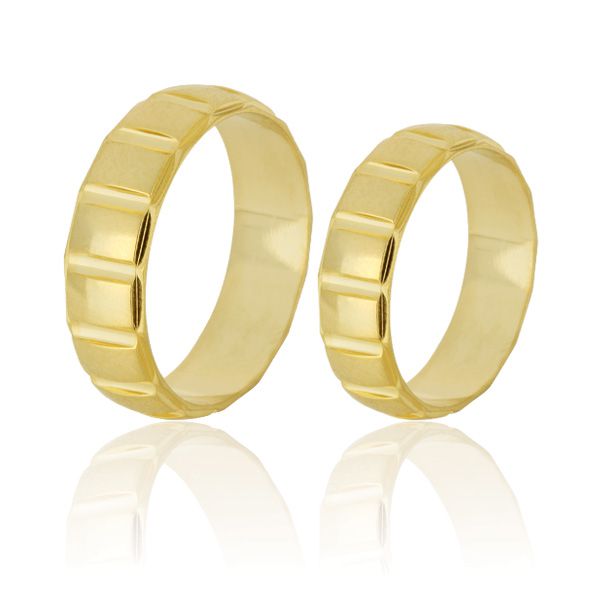 Alianças De Casamento De Ouro