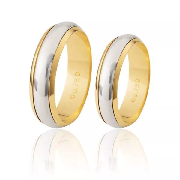 Alianças De Bodas Em Ouro 18k