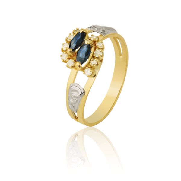 Anel De Formatura Em Ouro Amarelo 18k 0,750 Fa-168-z