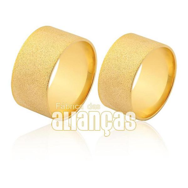 Aliança De Ouro 18k Para Casamento