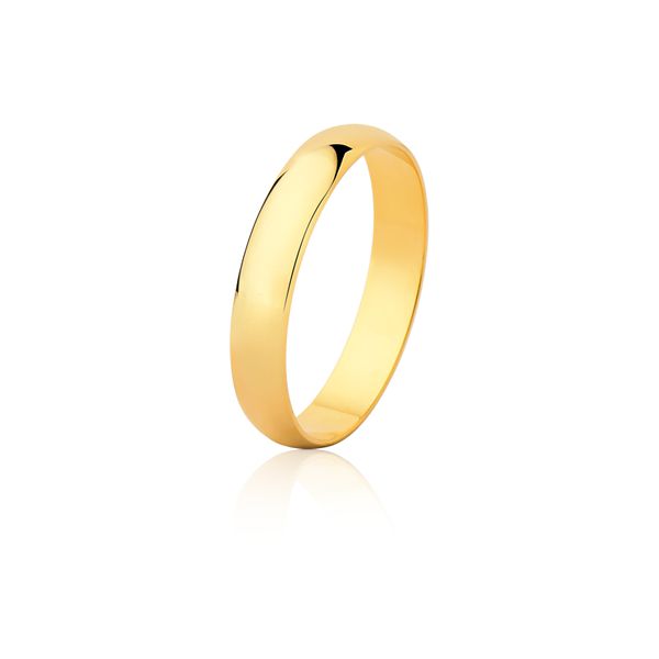 Aliança Ouro Amarelo 18k (3,80mm) - FA-12-unit - Fábrica das Alianças