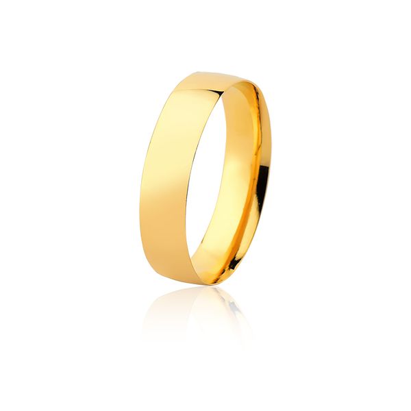 Aliança Ouro Amarelo 18k (5,00mm)