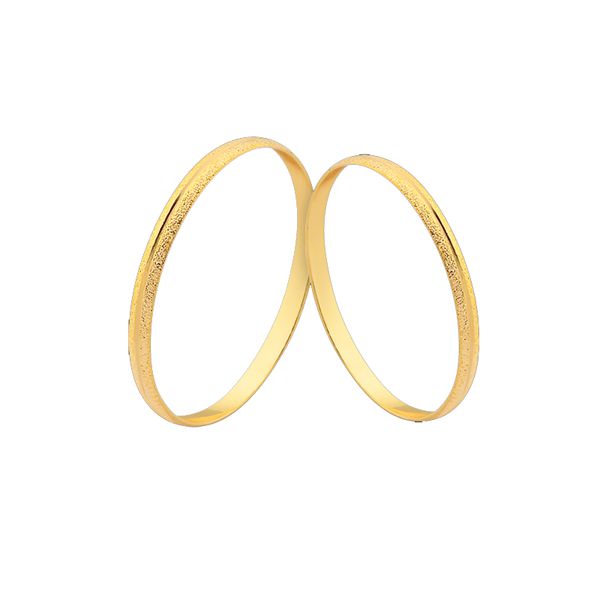 Alianças De Casamento Em Ouro - FA-1820-V - Fábrica das Alianças