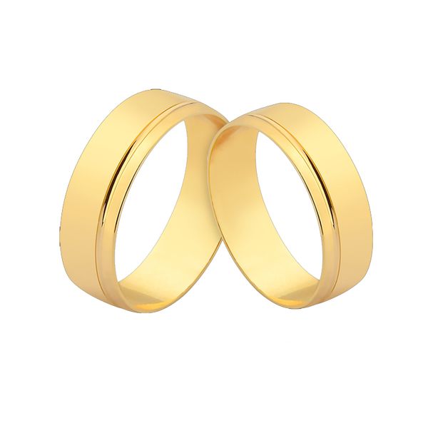 Alianças De Casamento Em Ouro