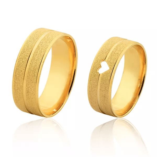 Alianças De Casamento Em Ouro