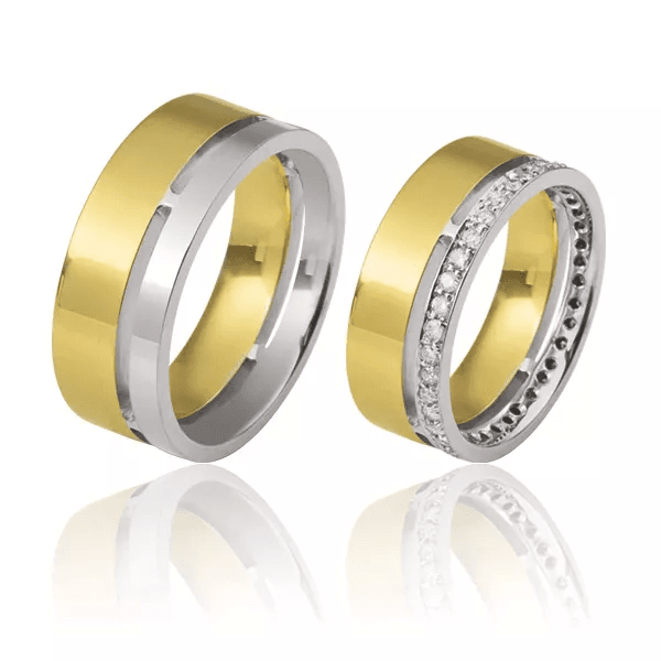 Alianças De Casamento Em Ouro