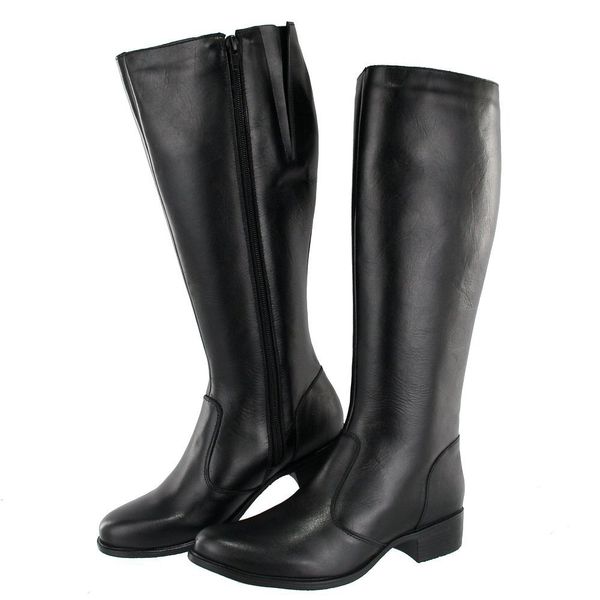Bota Montaria Canela Couro Ridding Boots Preto 
