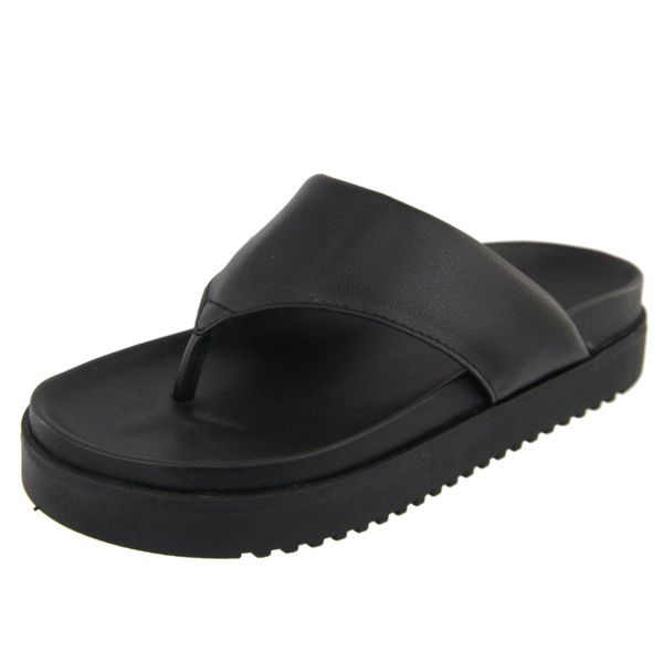 Flatform Búzios Minimalista Acolchoada Preto
