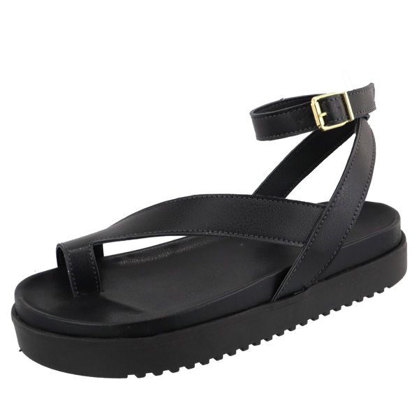 Flatform Estrela Detalhe Tira Dedo Preto