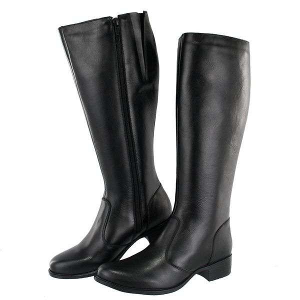 Bota Montaria Canela Couro Ridding Boots Preto 