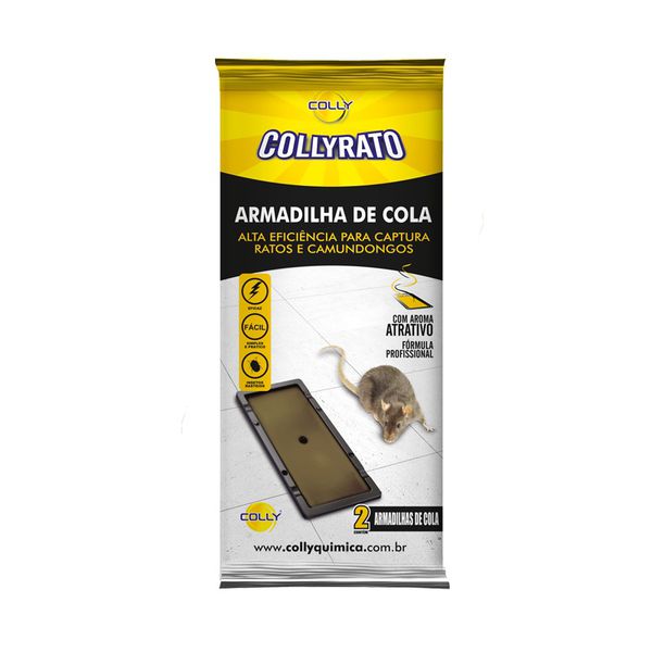 Armadilha adesiva sem veneno para rato - Colly