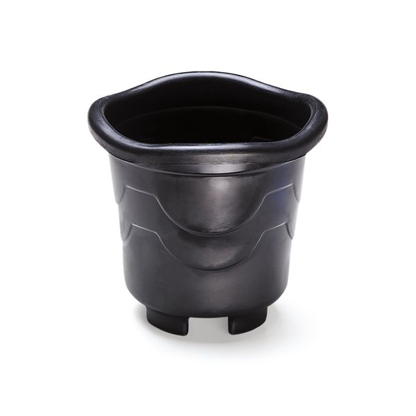 Vaso Redondo Mini Preto Injeplastec 