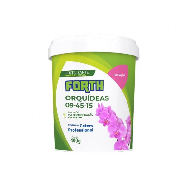 Fertilizante Forth Orquídeas Floração 400g 