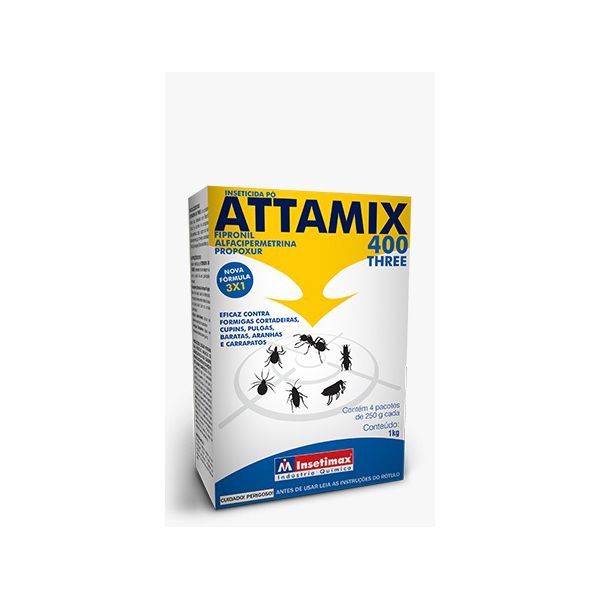 Attamix 400 Three 1Kg - Insetimax