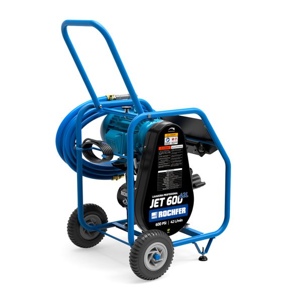 Lavadora Pressão Profissional JET 600/42 L Completa - Motor WEG