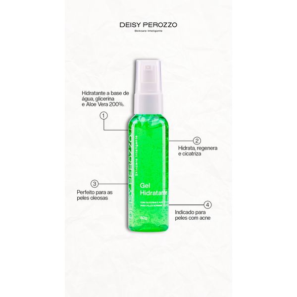 Gel Hidratante - Linha Deisy Perozzo 