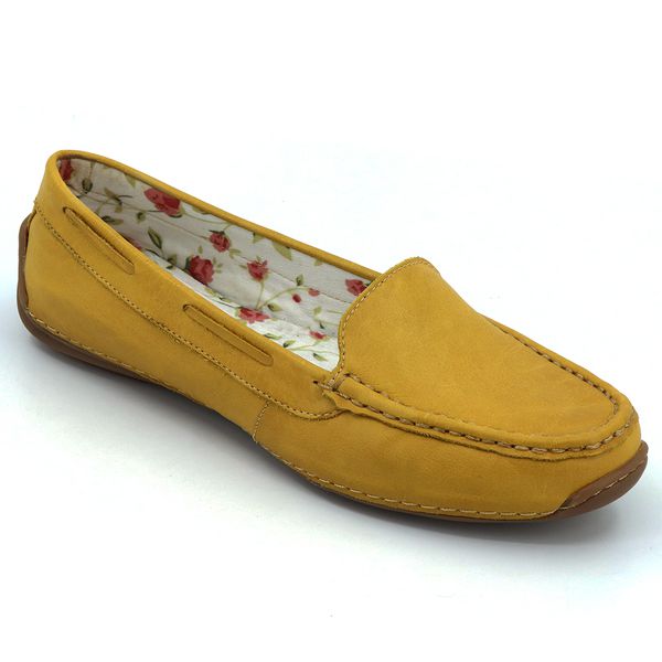 Mocassim mostarda sale