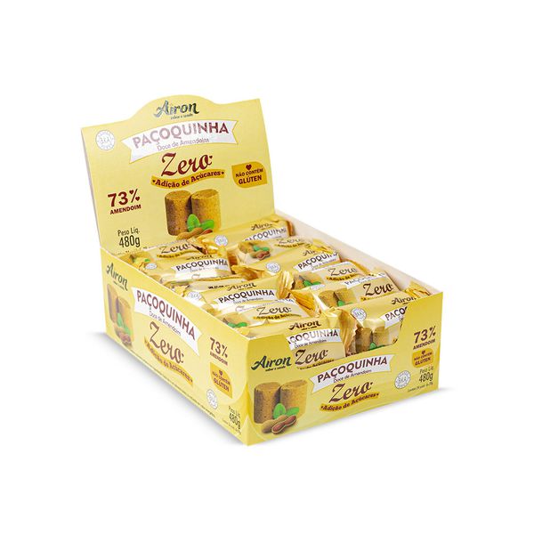 Paçoquinha Rolha 480g (contém 24 unidades de 20g)