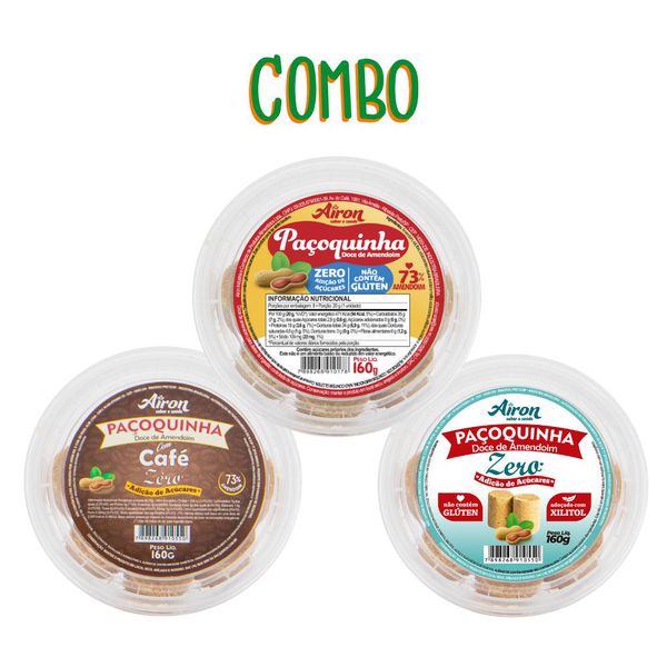 Combo Paçocas Pote