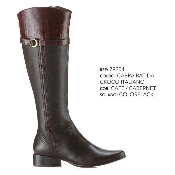 BOTA FEMININA INTENSIVE CAFÉ