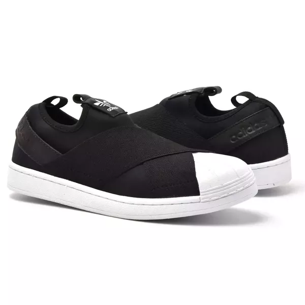 Adidas superstar preto slip outlet on