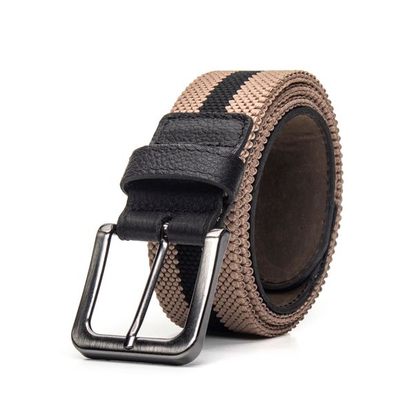 Cinto Masculino Face Unica Couro Napa\Elástico