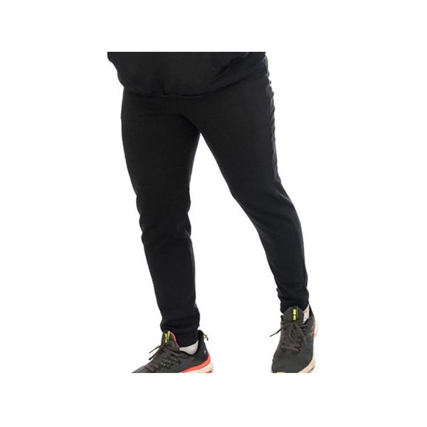 Calça Moletom Jogger Skinny C/ Elástico Preto