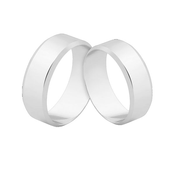 Alianças De Noivado e Casamento - L-J-579-B - Alianças Exclusivas